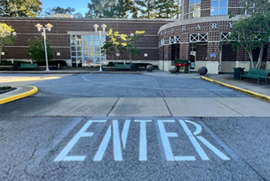 Parking Lot Stencil